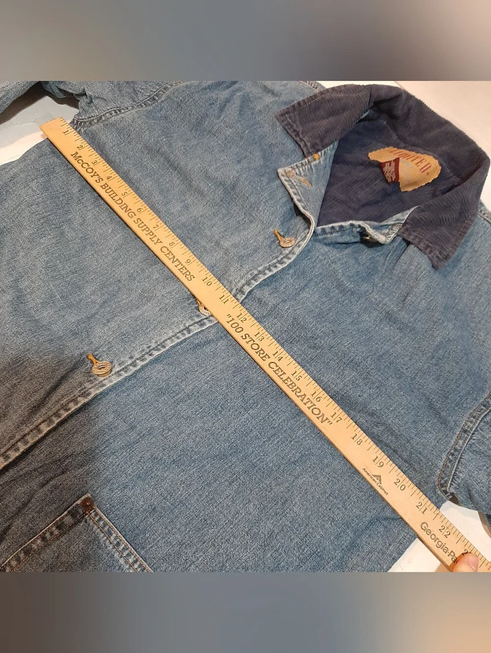 🔥Vtg Limited Jeans Kids Size 14 Denim Barn Chore Jacket Unisex